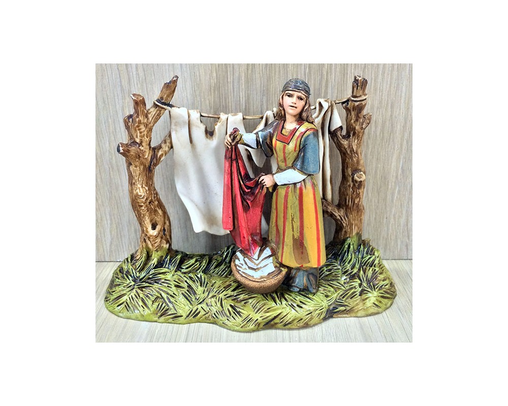 Ditta Montanini Landi 1029-07 Lavandaia Gruppo Presepe