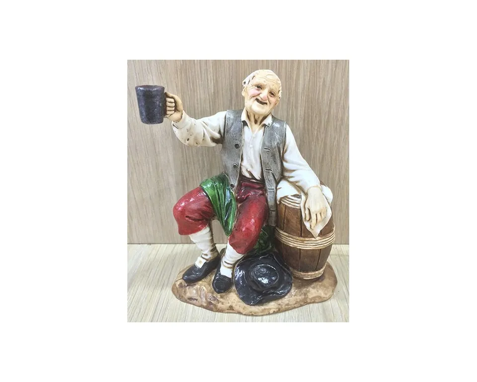 Pastori Landi 1230-06 bevitore presepe 12 cm