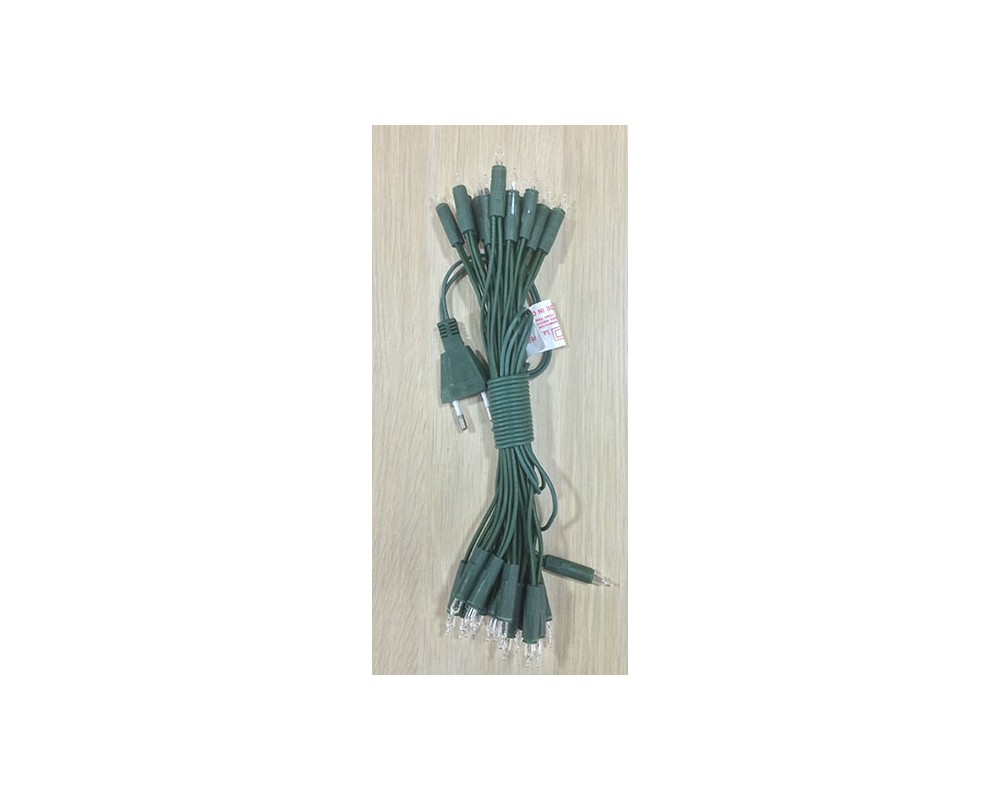 Ditta Montanini AE36 serie 50 luci pisellini presepe 20 cm
