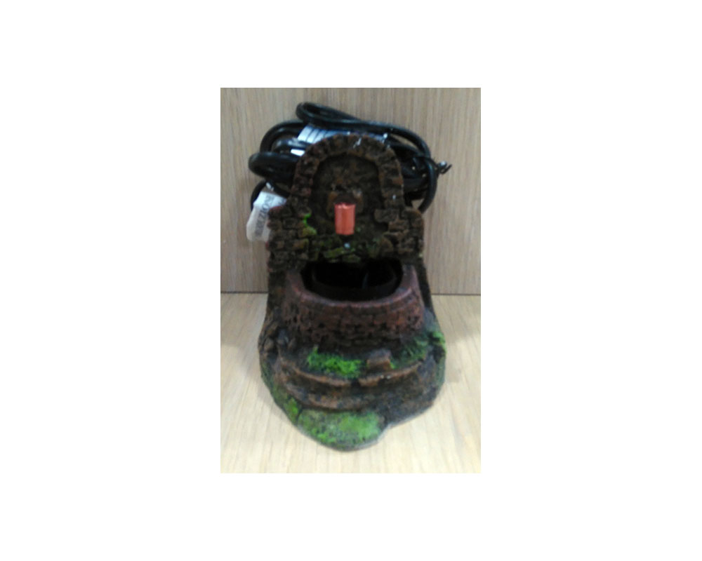 Fontane e Cascate 84227-3 Fontana miniatura presepe 11 cm