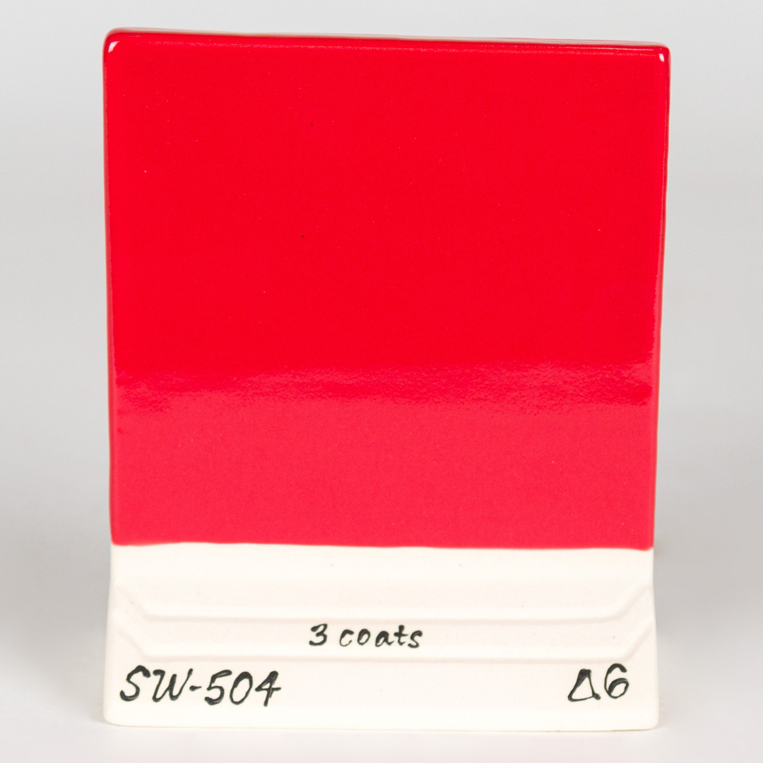 Mayco Foundations Red Gloss smalto ceramica rosso lucido