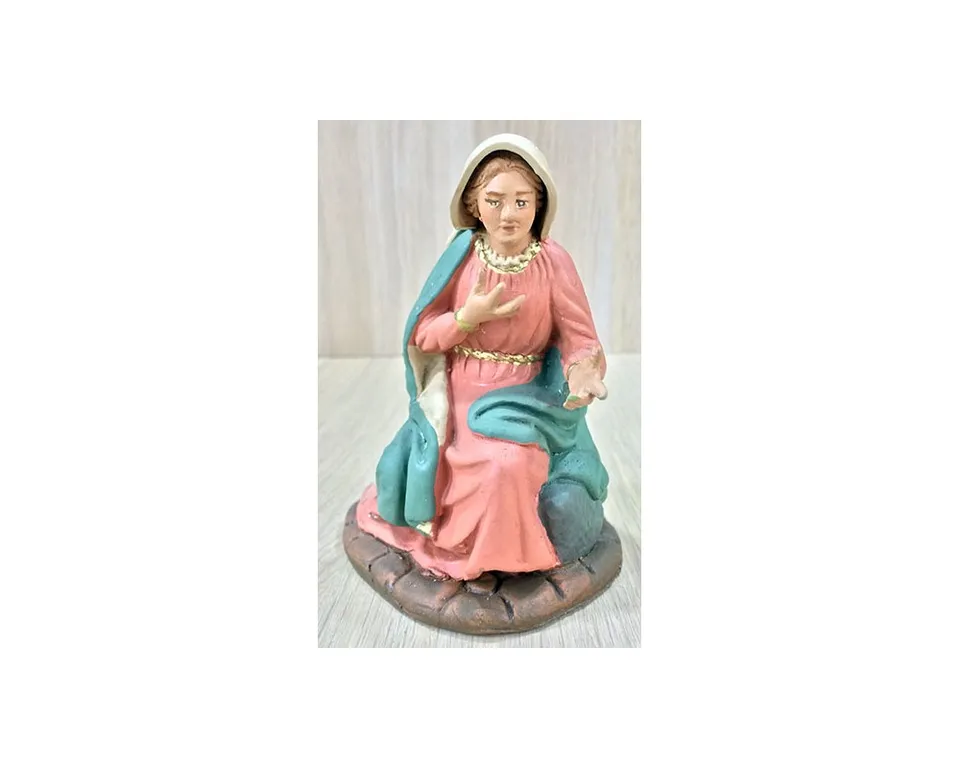 Ditta Montanini Pastori in terracotta T1601 Madonna 16 cm