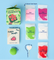 Pott'd Projects Date Night Eternal Roses fiori argilla coppia