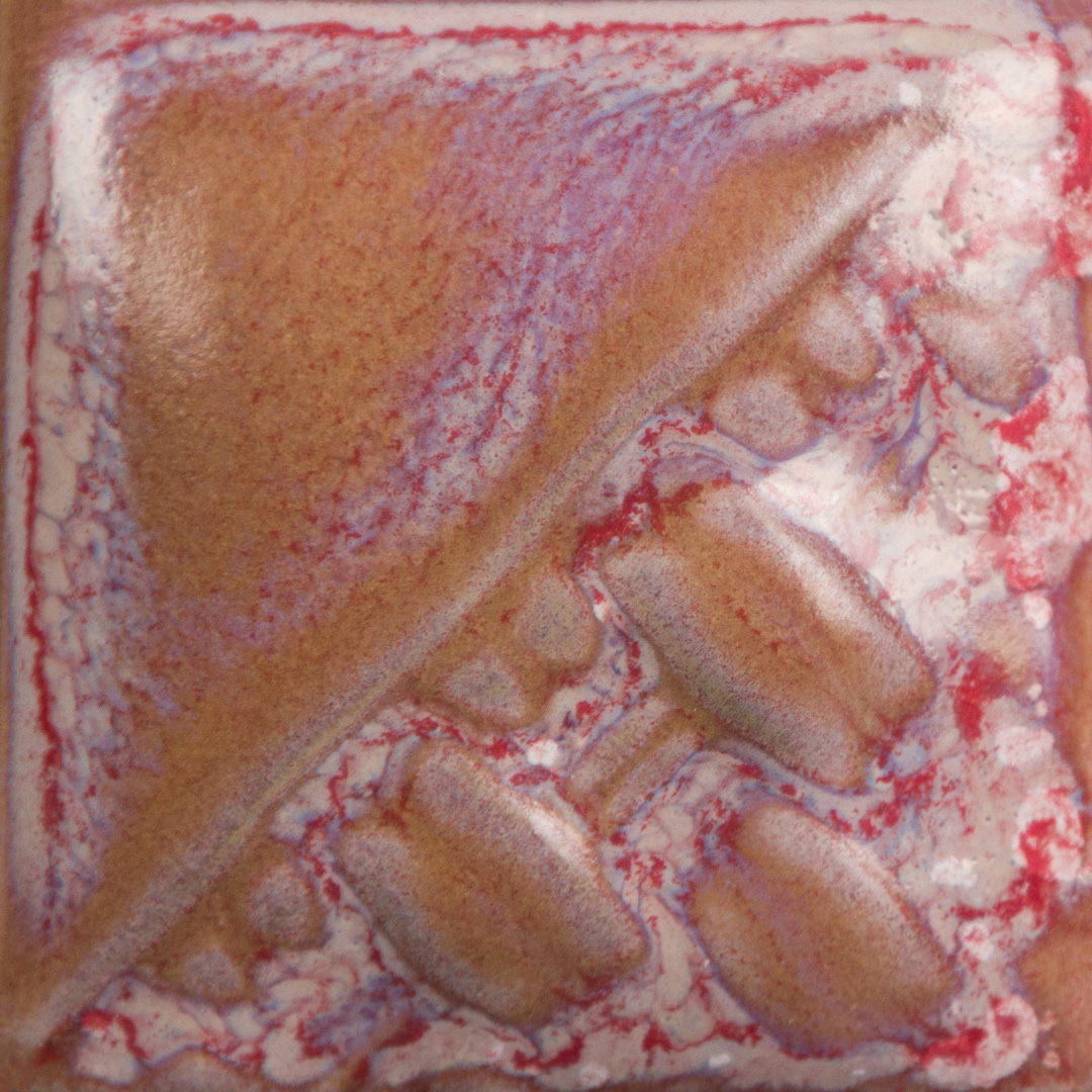 Mayco Stoneware Rose Quartz smalto ceramico rosa cristalli