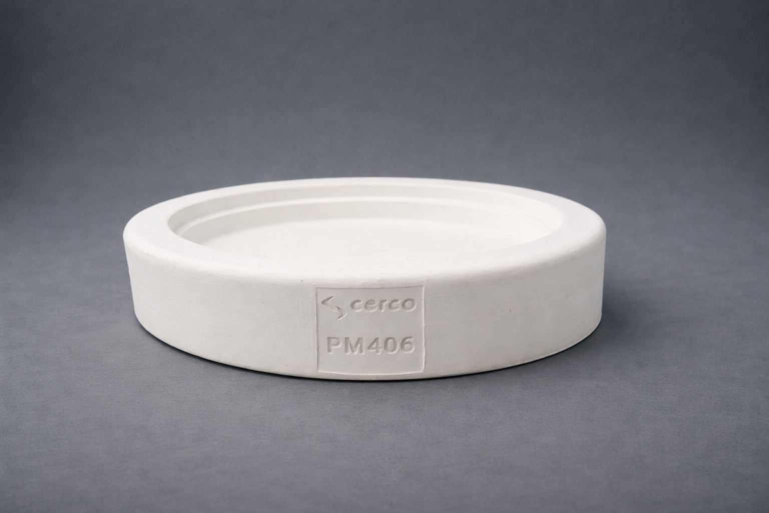CERCO Plaster PM 406 stampo vassoio ovale per colaggio ceramica
