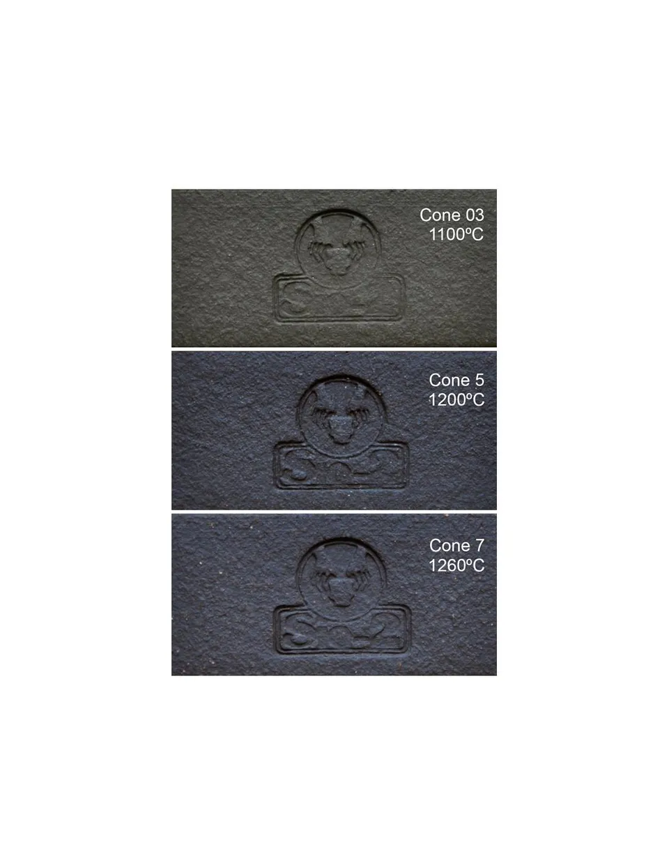 Cerama PRNF refrattaria nera 0-0,5 mm impasto ceramico
