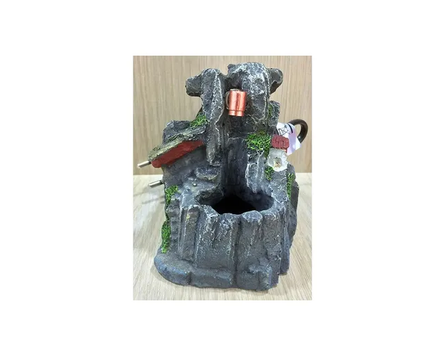 Ditta Montanini 84449-1 Fontana in resina 10 cm per presepe