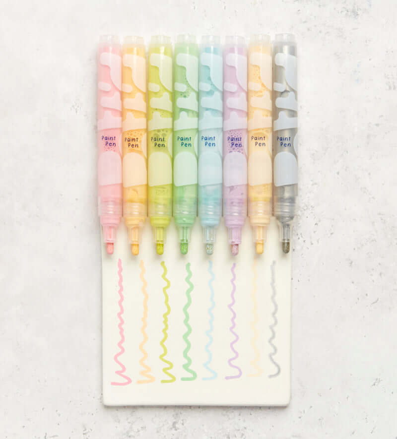 Pott'd pennarelli ceramica Pastel 8 pezzi colori pastello