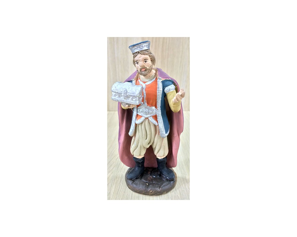 Montanini T1208 re saraceno terracotta statuina 12 cm