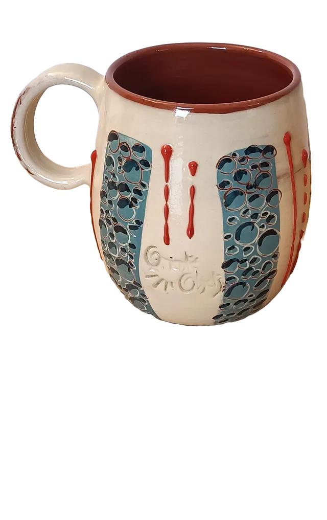 OrientéObjets Figuerolles Mug Petites Bulles Tazza Ceramica Bolle
