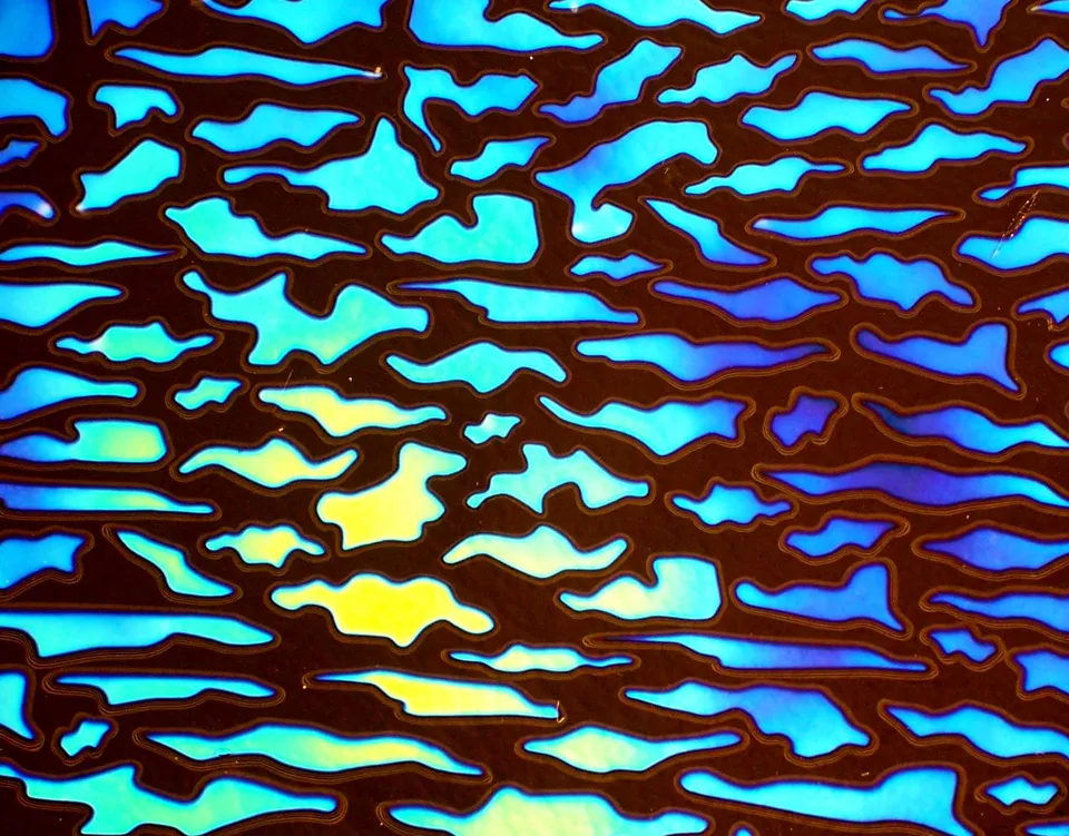 CBS Borderline Animal Cyan Copper vetro fusione quarto foglio