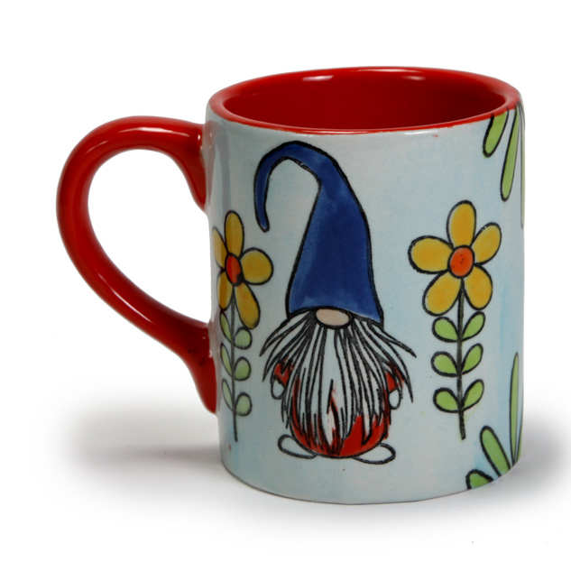 Mayco Earthenware Bisque 12 oz. Mug tazza terracotta grezza