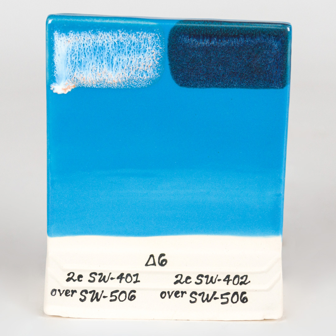 Mayco Foundations Bright Blue Gloss smalto ceramica blu