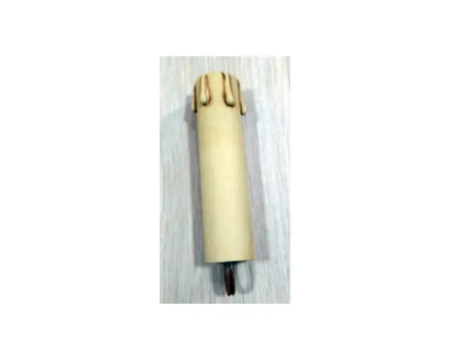 Ditta Montanini CD008 Candela Legno Antica E14 H 10 cm