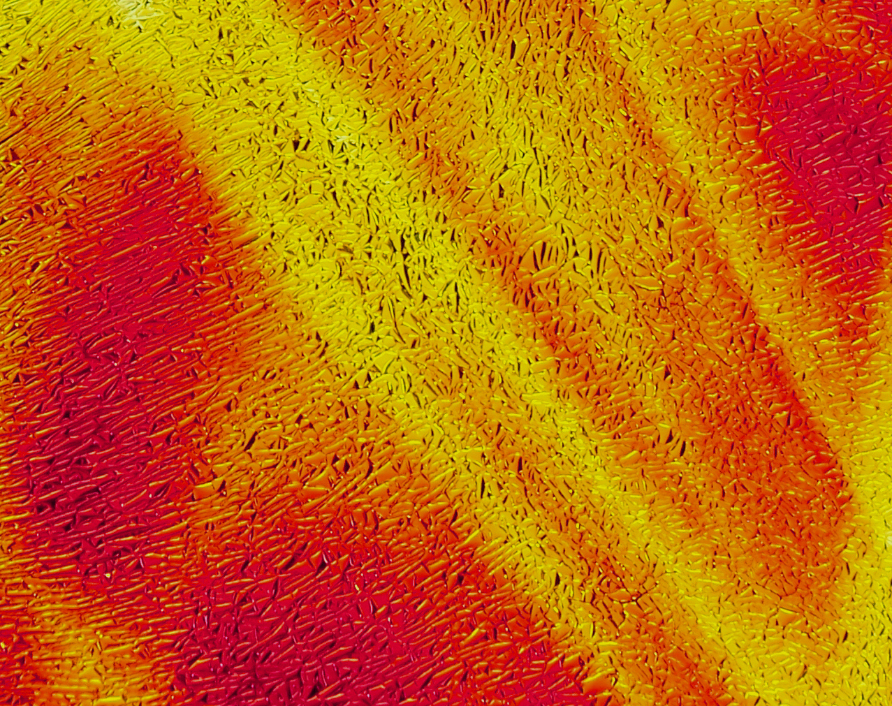 Cbs Crinklized Pixie Stix vetro dicroico rosso mela tondo
