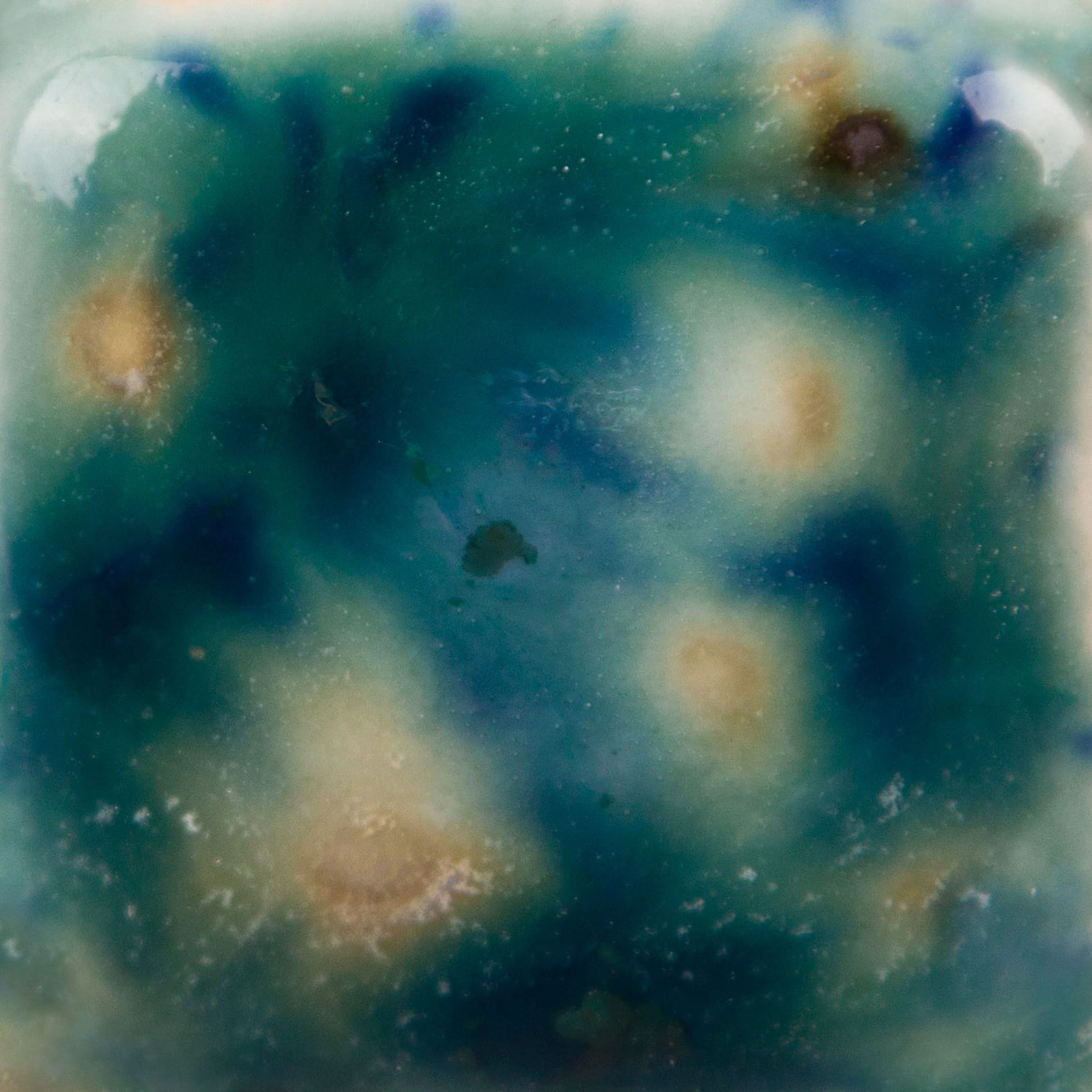 Cerama Smalti Bloomin’ Blue Jungle Gems blu cristalli bianchi