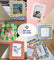 Pott'd Painting Kits Paint-a-Frame x2 kit pittura ceramica
