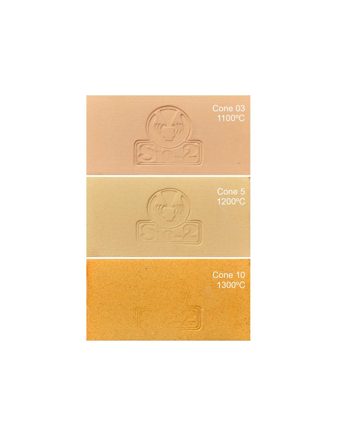 Cerama PRGI argilla refrattaria marrone dorato 0-0,2 mm stoviglie