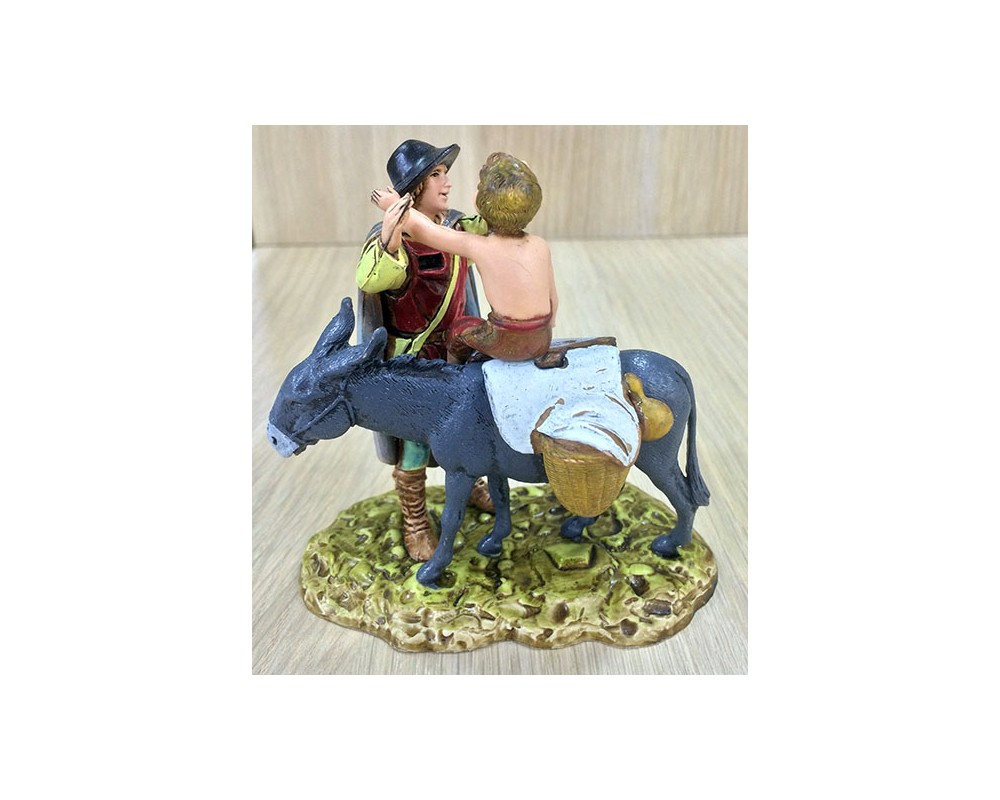 Ditta Montanini Landi 1089-01 Uomo Bimbo Cavallo gruppo