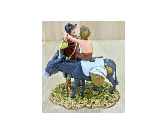 Ditta Montanini Landi 1089-01 Uomo Bimbo Cavallo gruppo