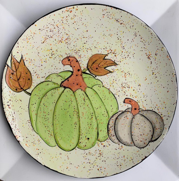 Mayco Earthenware Bisque Coupe piatto ceramica 9 3/4"