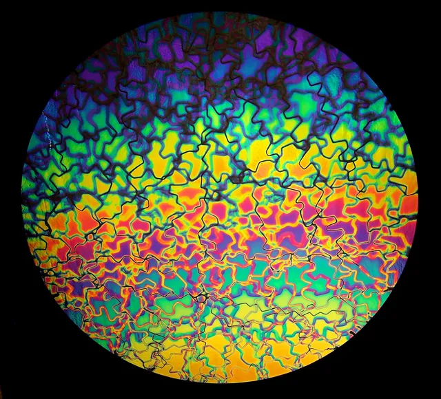 Cbs Dichroic Fusion Rainbow 2 lastra vetro dicroico