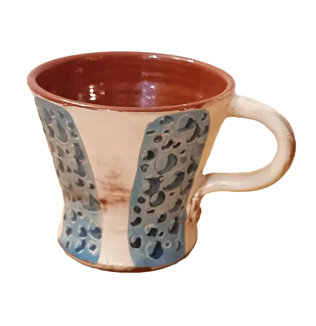 OrientéObjets Figuerolles tazzina ceramica piccole bolle