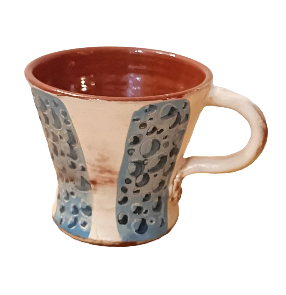 OrientéObjets Figuerolles tazzina ceramica piccole bolle