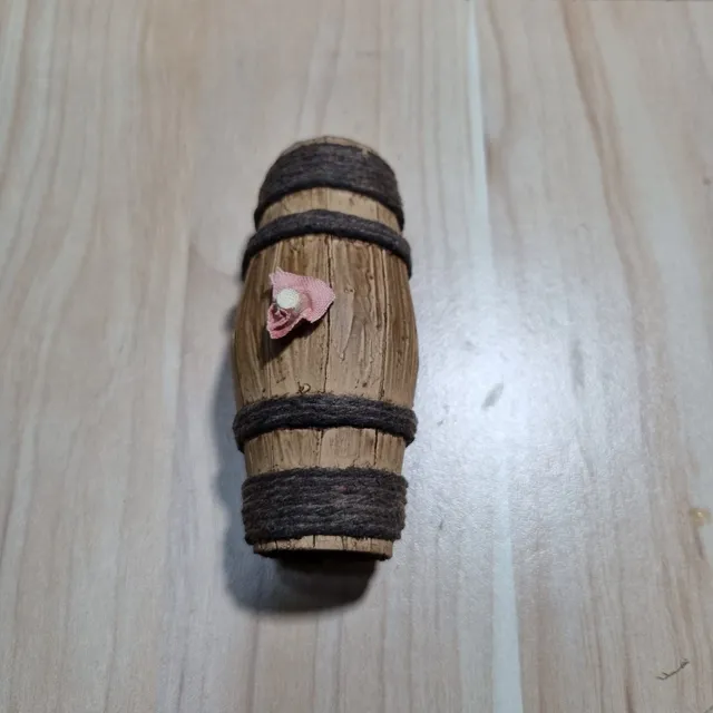 Ditta Montanini Botti botte in legno miniatura presepe