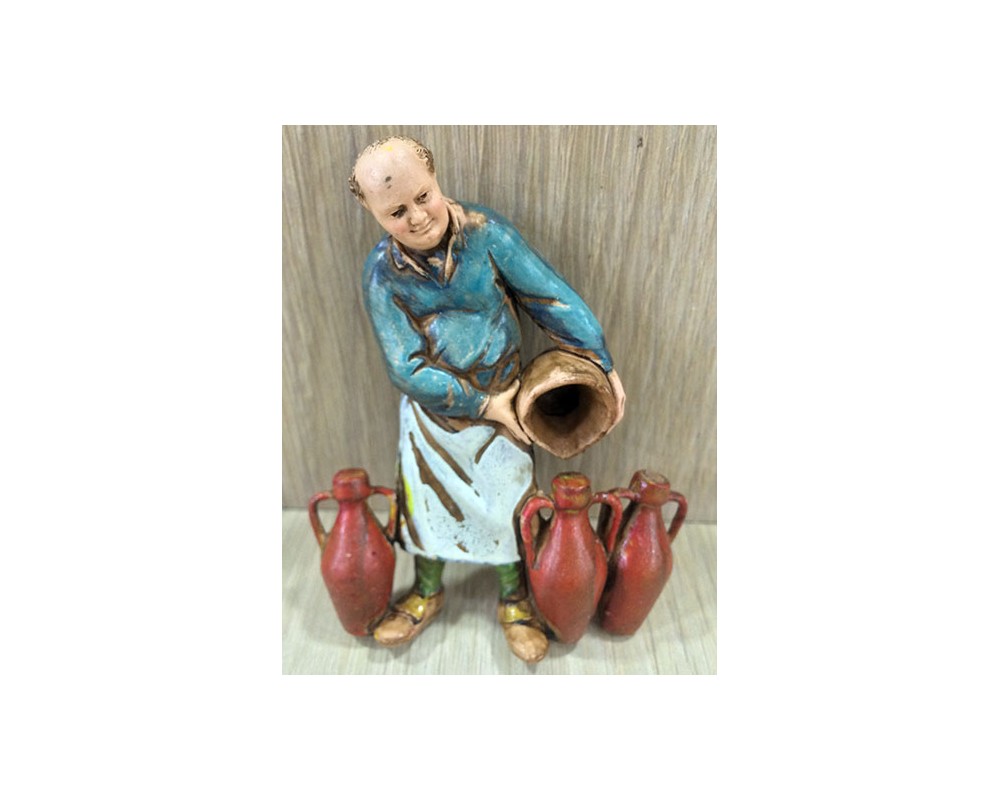 Ditta Montanini Gruppi Landi 0333-07 vinaio presepe