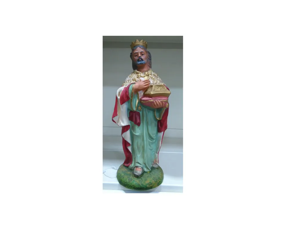 Montanini G415 re bianco carta pesta pastore 30 cm