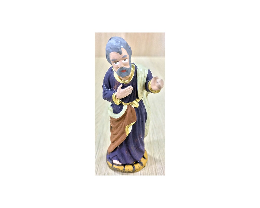 Ditta Montanini T7002 San Giuseppe 7 cm Terracotta Presepe