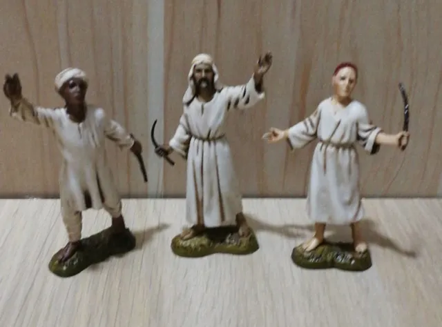 Pastori Landi CS1028 Tris Cammellieri 10 cm statuine