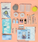 Pott'd Home Pottery Kit creativo argilla e candela