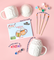 Pott'd Painting Kits Lebkuchenhaus Tazze x2 Kit Invernale