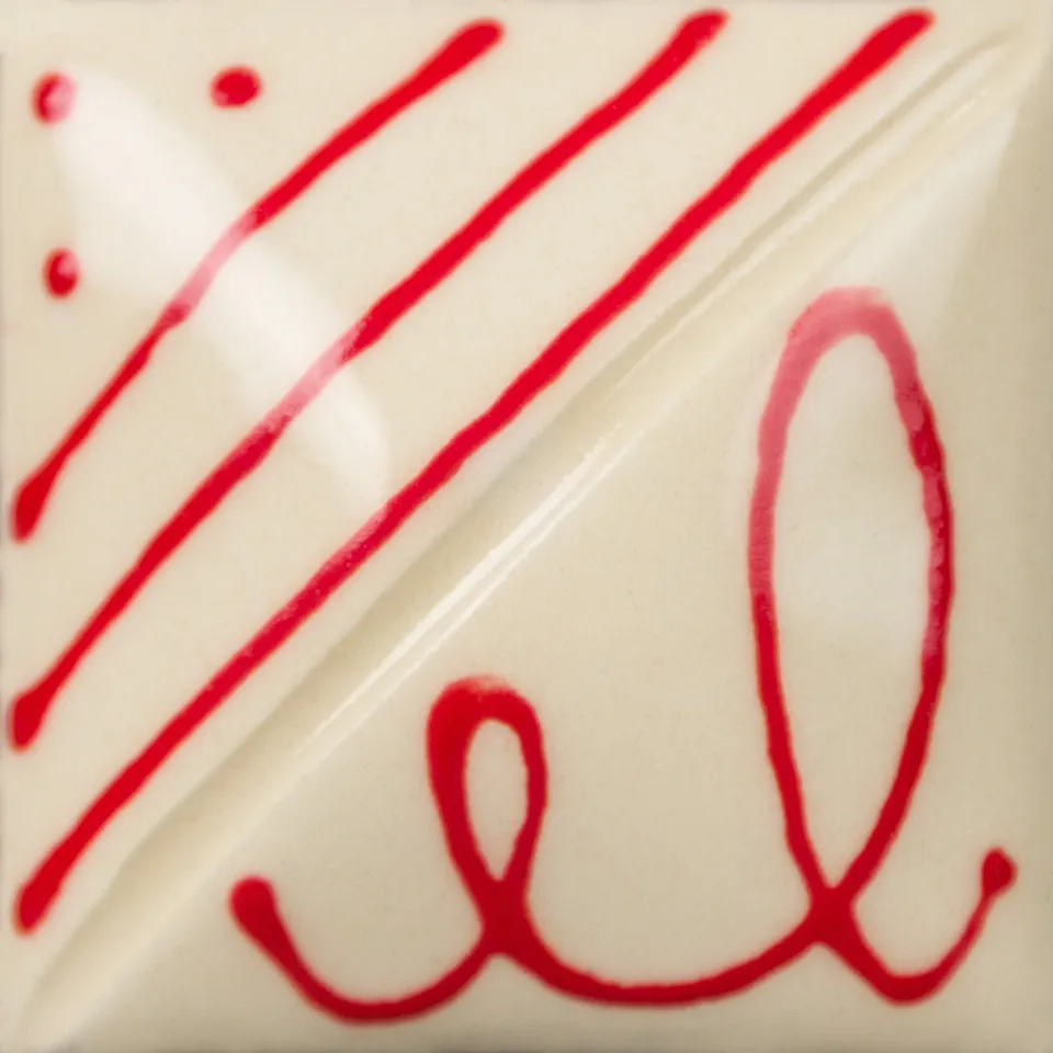 Mayco Designer Liner Red engobbio rosso punta fine alimentare