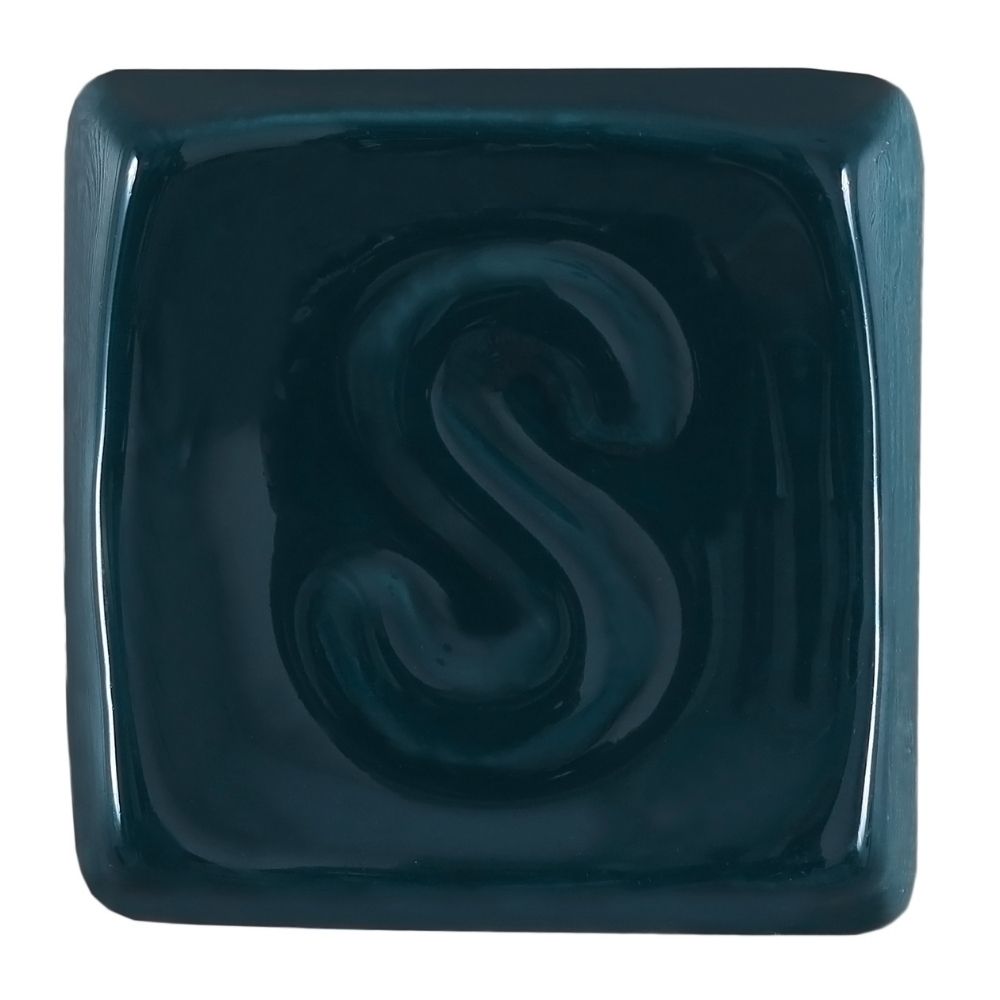 CERCO Transparent Glazes TRS 013 Aegean Blue smalto blu 500 g