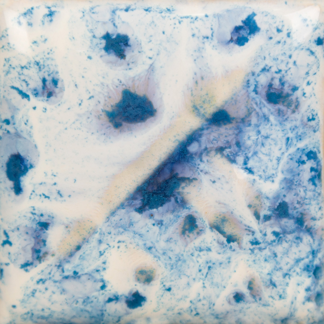Mayco Stoneware Tidal Wave smalto cristalli blu