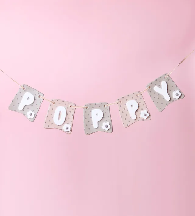 Pott'd Projects Mini Bunting kit fai da te bandierine festa