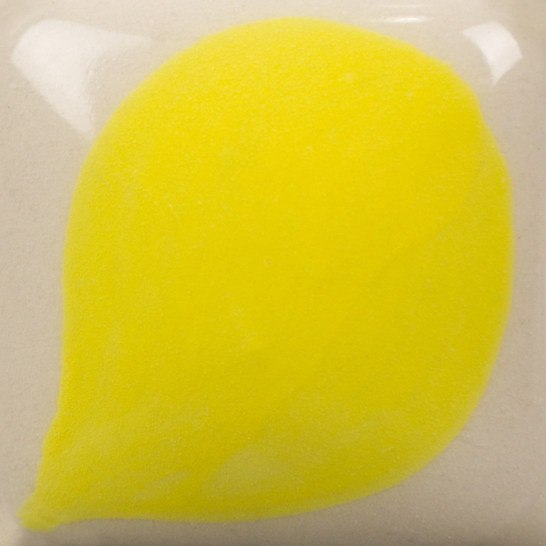 Mayco E-Z Stroke Neon Yellow smalto ceramica giallo neon traslucido