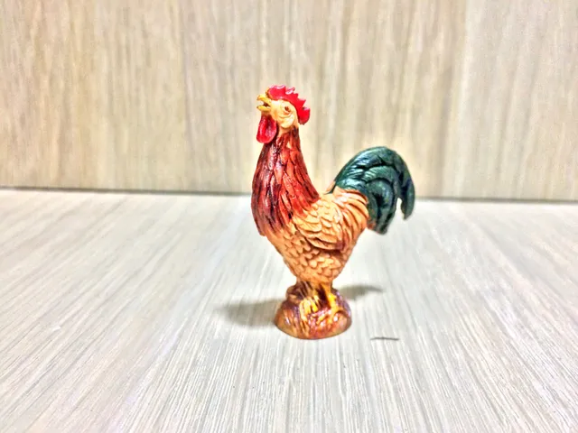 Ditta Montanini Animali 0204-003 Gallo Statuina Presepe