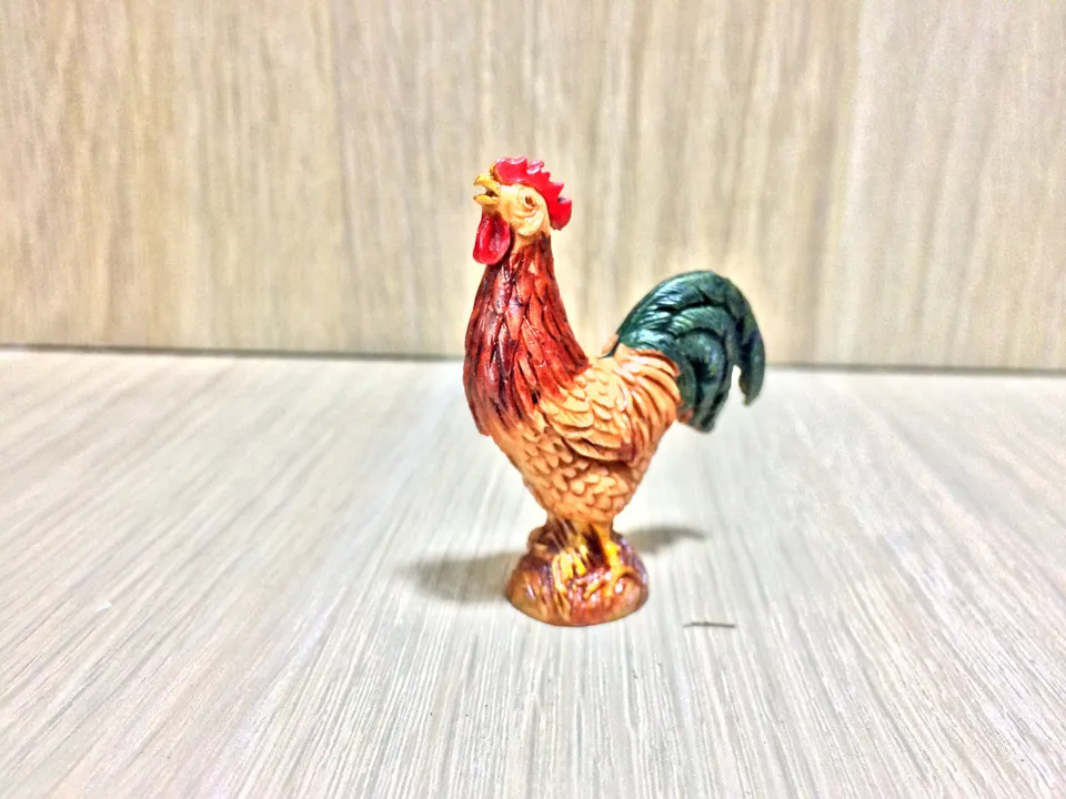 Ditta Montanini Animali 0204-003 Gallo Statuina Presepe