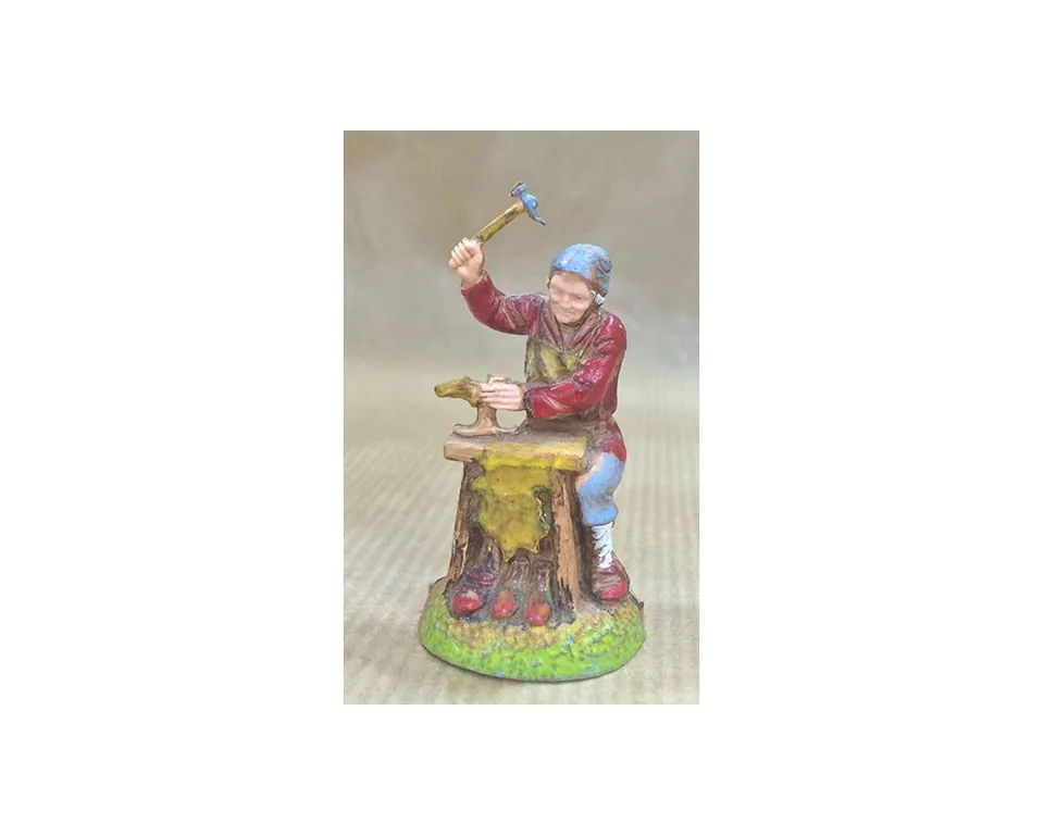 Montanini Pastori Landi 6023 statuina presepe calzolaio
