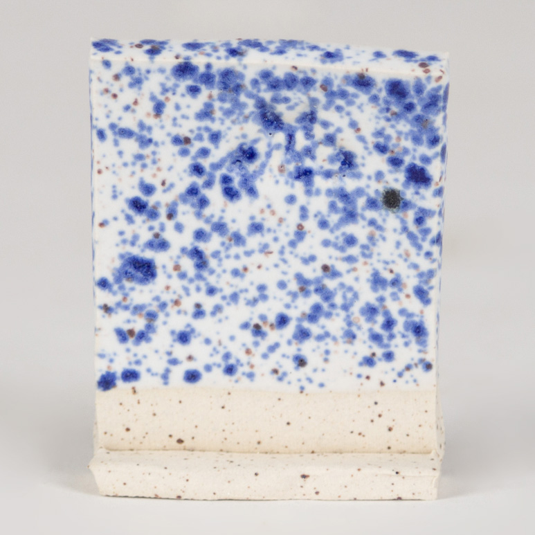 Mayco Foundations Blue Splatterware smalto cristalli blu