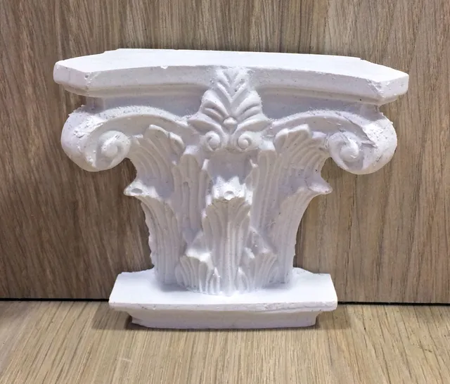 Colonne e Capitelli MCAP6 mezzo capitello 8x6x3 cm presepe