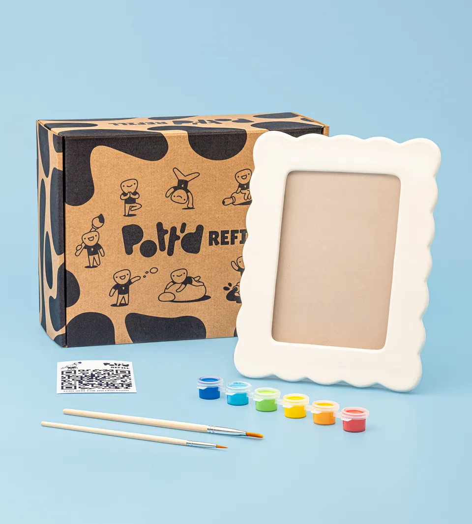 Pott'd Refills Cornici da Dipingere kit ceramica fai da te