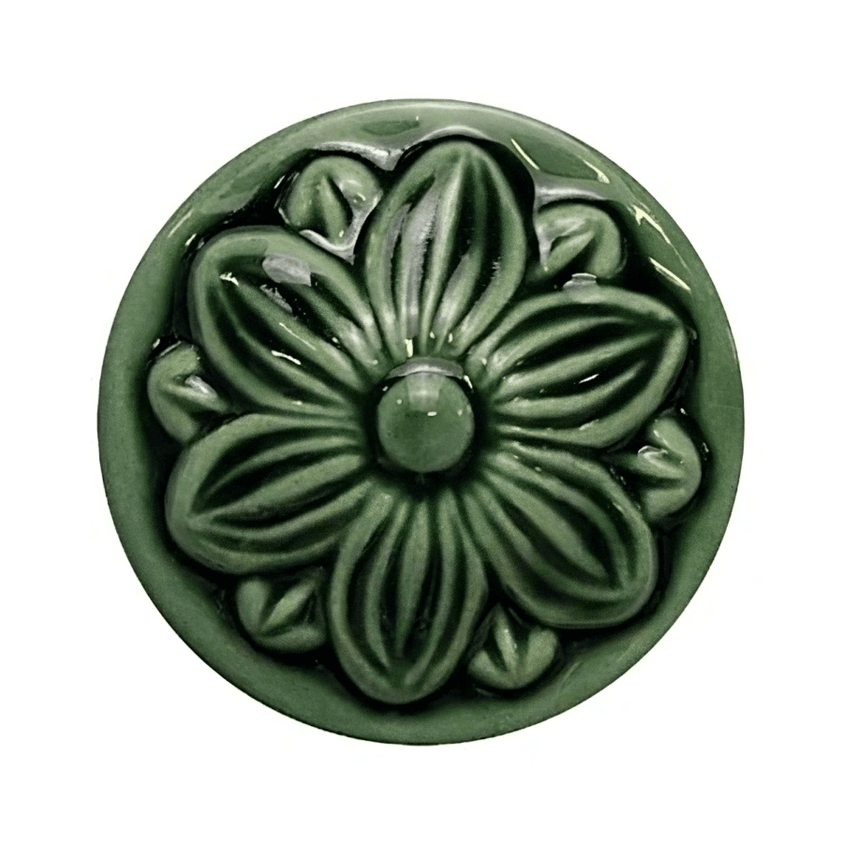 Cerama Cristalline liquide Mirror Green cristallina verde specchio