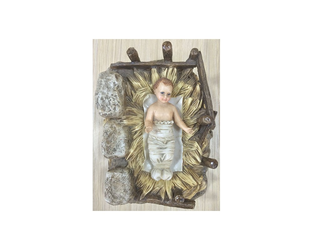 Pastori Landi 1503 Bambino statuina presepe 15 cm resina