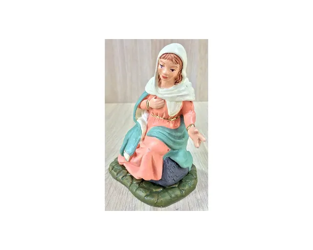 Ditta Montanini Pastori Madonna statuina terracotta 12 cm