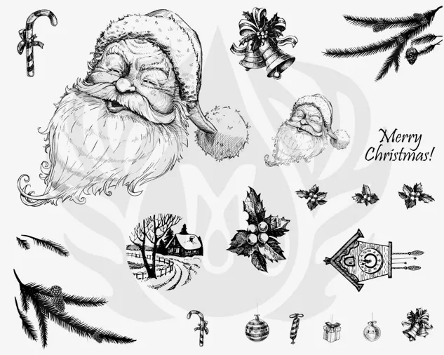 Mayco Silkscreens Merry Christmas Serigrafia Natale